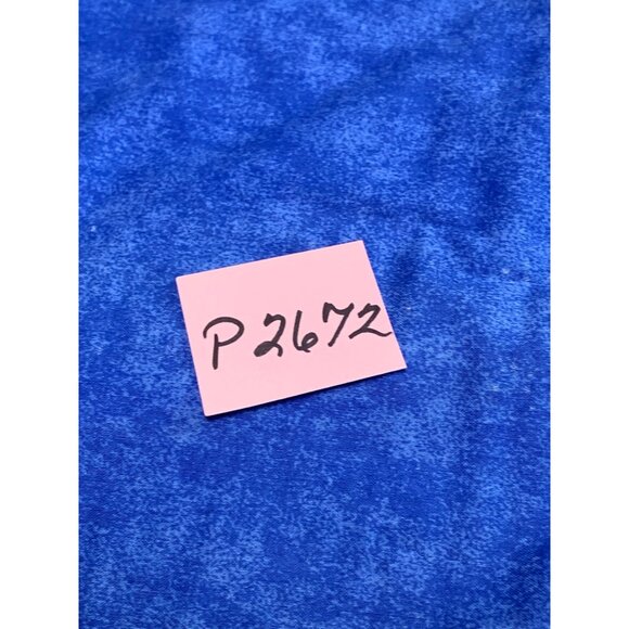 Blue Textured Cotton 1/2 yard Fabric By Cranston Print Works Co. - Picture 5 of 5